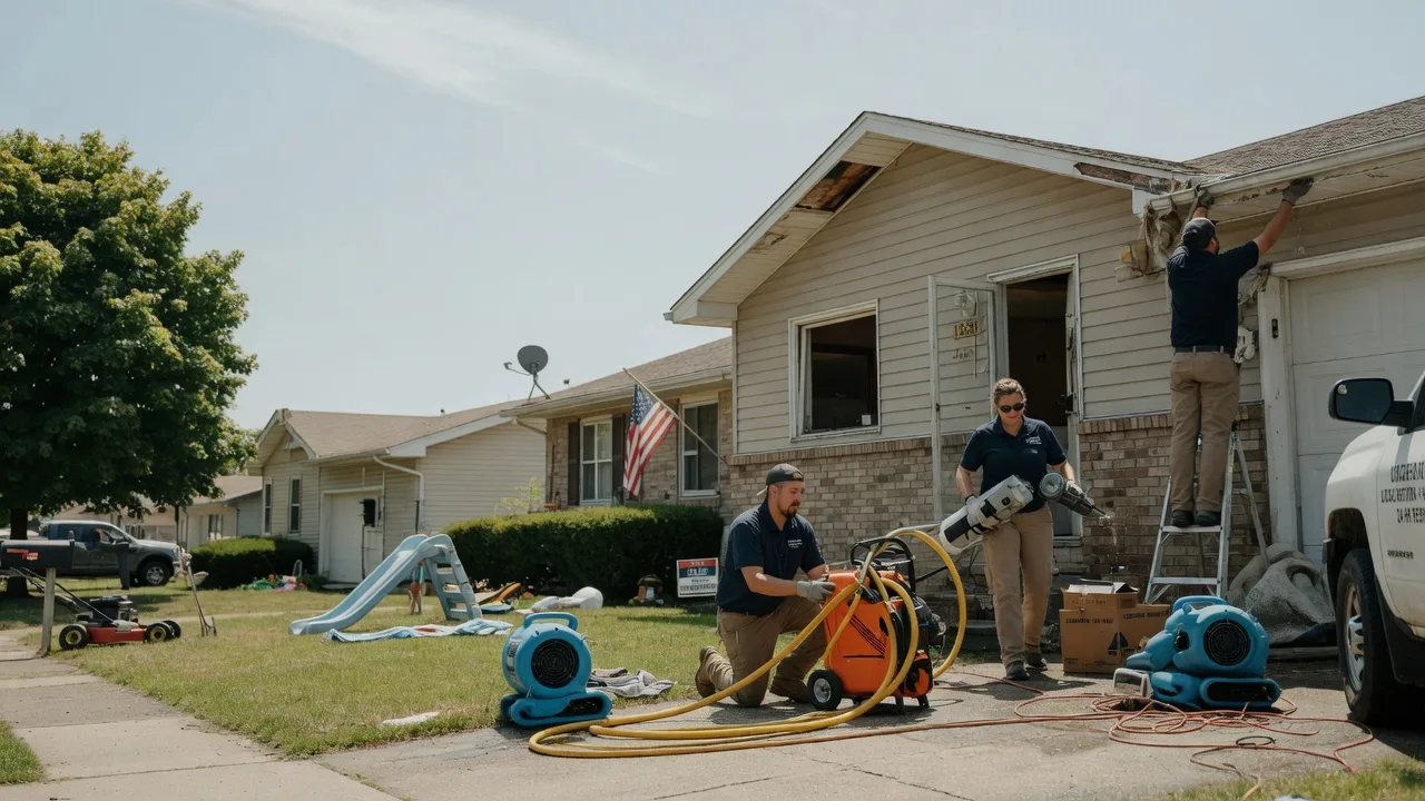 Water Damage Restoration in Orangeville, PA near me